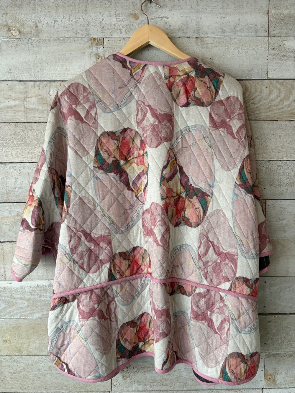 Anthropologie Watercolor Floral Kimono - Picture 4 of 12